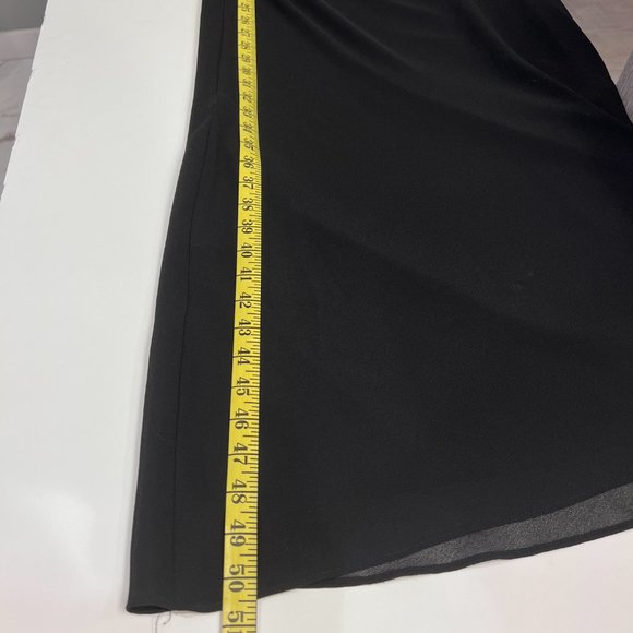 Virgo Petite Black Sleeveless Dress Size 6 - Picture 8 of 9